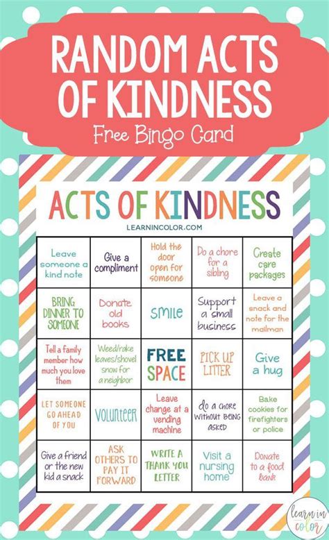 free acts of kindness